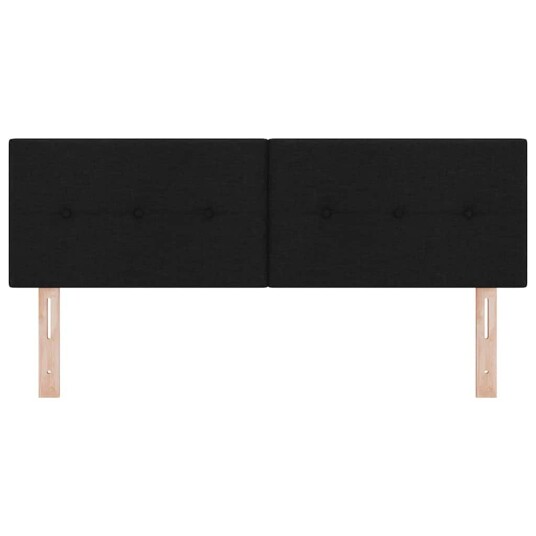 LED Hodegjerde Med Knappestoff Svart 80 cm LED Hodegjerde Med Knappestoff Svart 80 cm
