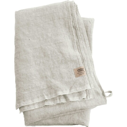Lovely Linen Lovely Hamam Håndkle 90x145 cm Lysegrå Lovely Linen Lovely Hamam Håndkle 90x145 cm Lysegrå