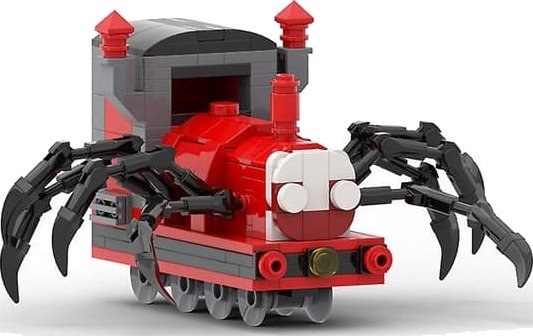 Choo-Choo Charles Byggeklosser Sett Stor Størrelse Skrekkspill Edderkopp Tog Dyrefigurer Klosser Leker for Barn Gave Rød Choo-Choo Charles Byggeklosser Sett Stor Størrelse Skrekkspill Edderkopp Tog Dyrefigurer Klosser Leker for Barn Gave Rød
