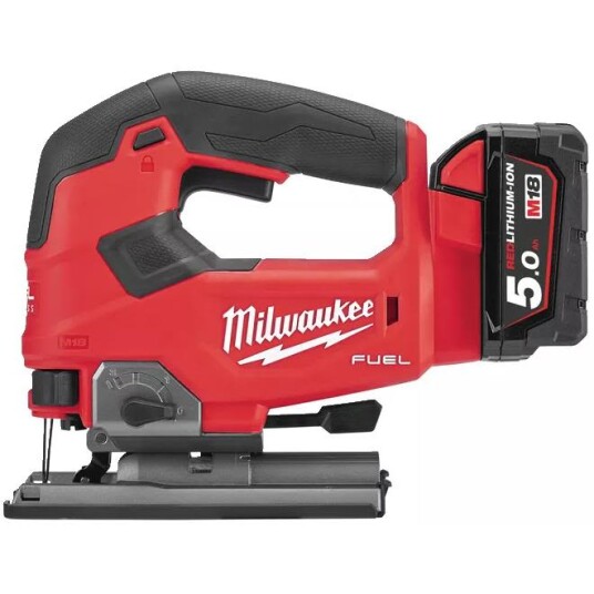 Milwaukee Stikksag M18 FJS-502X 18V, 5.0Ah, med HD-Box Milwaukee Stikksag M18 FJS-502X 18V, 5.0Ah, med HD-Box