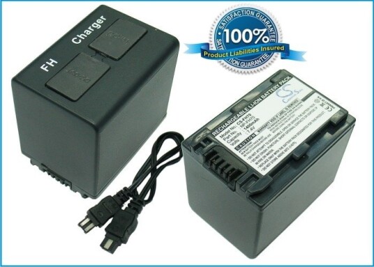 Cameron Sino Batteri til kamera for Sony DCR-DVD908E, DCR-HC47, HDR-HC7E m.fl.