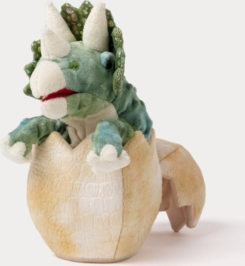 Teddykompaniet Hånddukke Triceratops I Egg Teddykompaniet Hånddukke Triceratops I Egg