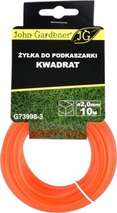 Firkantet Trimmerlinje 2,0Mmx10m 20/240