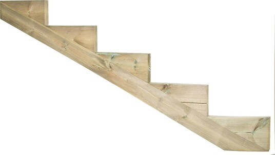Trappevange Jabo Impregnert NTR A 36 cm 4-Trinn