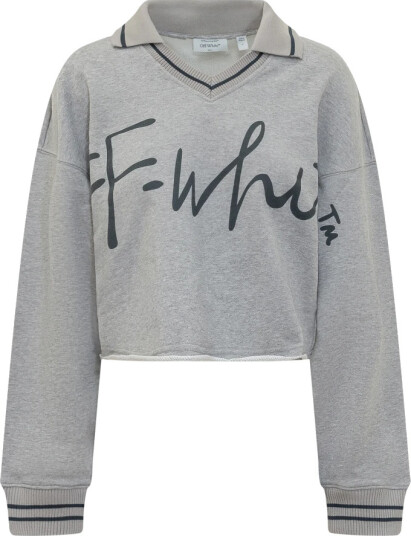 Off White Dame Gensere & Hettegensere Grå M, Off White Dame Gensere & Hettegensere Grå M,