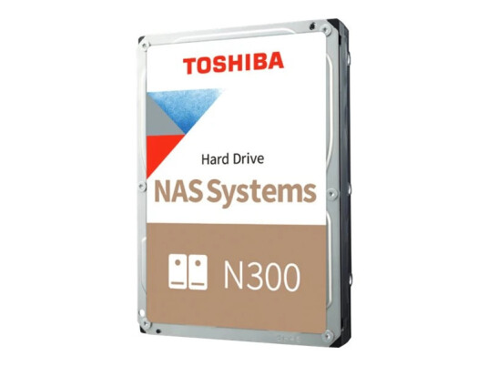 Toshiba N300 20TB 3.5" NAS Harddisk med 7200rpm og 512MB cache