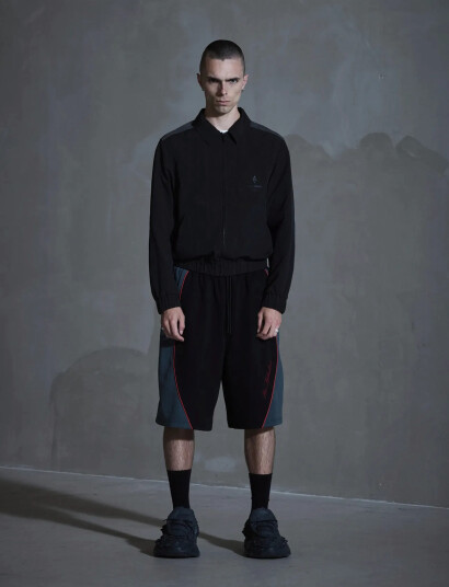 HAN Kjøbenhavn Elasticated Shirt   Black   52