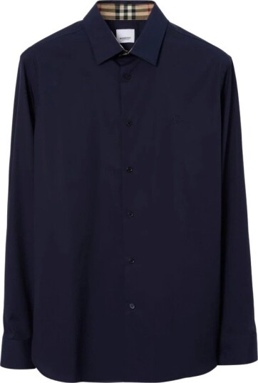 Burberry Herre Skjorter Blå XL,