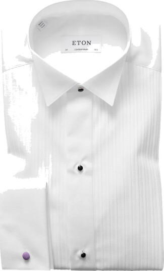Eton Herre Skjorter Hvit 7XL,