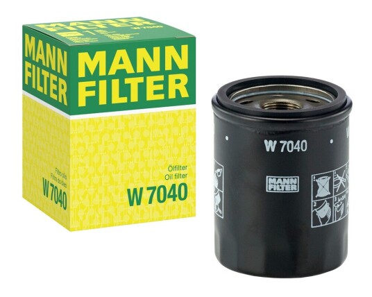 Oljefilter MANN FILTER W 7040 Oljefilter MANN FILTER W 7040