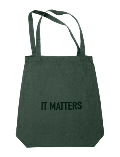 The Organic Company It Matters Bag Green ONE SIZE The Organic Company It Matters Bag Green ONE SIZE