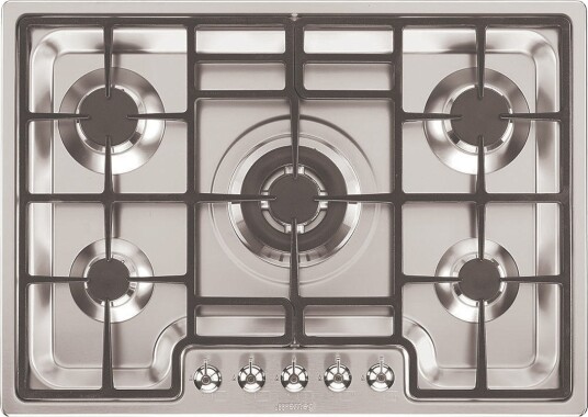 Smeg Classic 72 cm gasstopp PGF75-4 Smeg Classic 72 cm gasstopp PGF75-4