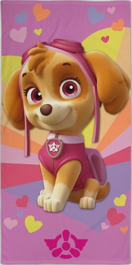 Paw Patrol Håndkle 70x140 cm Skye