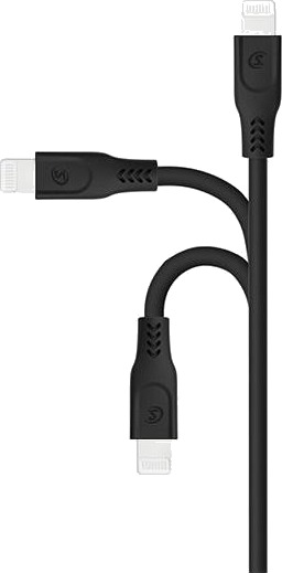 Usb-Kabel Somostel Usb-A – Lightning, 1 M, Svart (Sms-Bt09 Ecl)