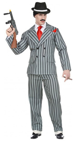 Widmann S.r.l. Gangster Karnevalskostyme XLarge