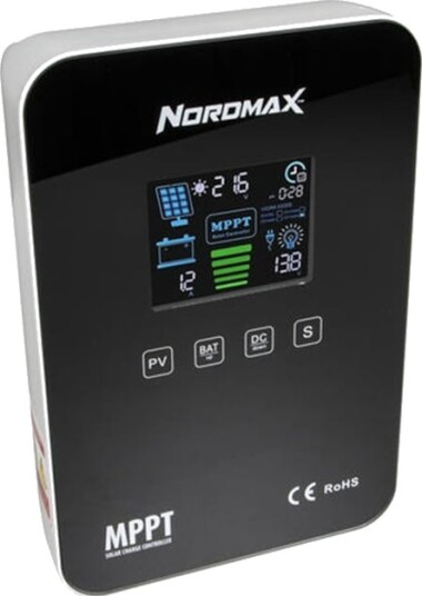 Nordmax MPPT Regulator Med Bluetooth 20A Nordmax MPPT Regulator Med Bluetooth 20A