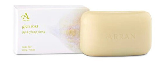 Arran Sense of Scotland Glen Rosa Fig & Ylang Ylang boxed Saddle Soap Bar 200 g