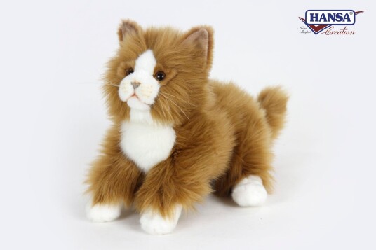 Hansa Creation Cat Beige Plush