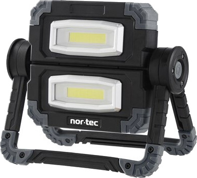 NORTEC ARBEIDSLAMPE LED 2X5W SAMMENLEGGBAR NORTEC ARBEIDSLAMPE LED 2X5W SAMMENLEGGBAR
