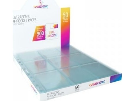 Gamegenic Ultrasonic 9-Pocket Pages Sideload 50