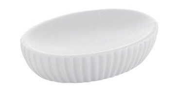 Hefe Marika såpeskål, hvit
