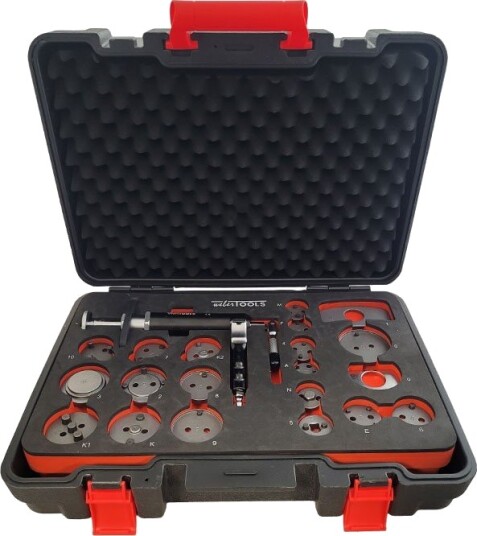 Weber Tools WT-6800 Dreie- / tilbakestillingsverktøysett, bremsecaliperstempel