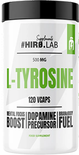 Hiro.Lab L-tyrosine 500mg - 120 kapsler