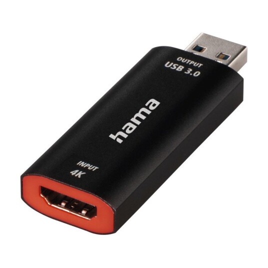 Hama 4K USB HDMI Videofangstadapter med USB-C