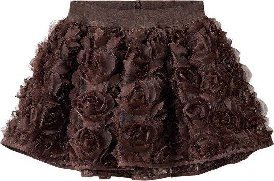 Sofie Schnoor Baby and Kids Marakb Skirt   DARK BROWN   104
