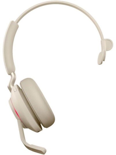 Jabra Evolve2 65 Link380c MS Mono Beige Jabra Evolve2 65 Link380c MS Mono Beige