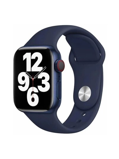 Lippa Apple Watch Silicone Strap 38/40/41 Navy Blue