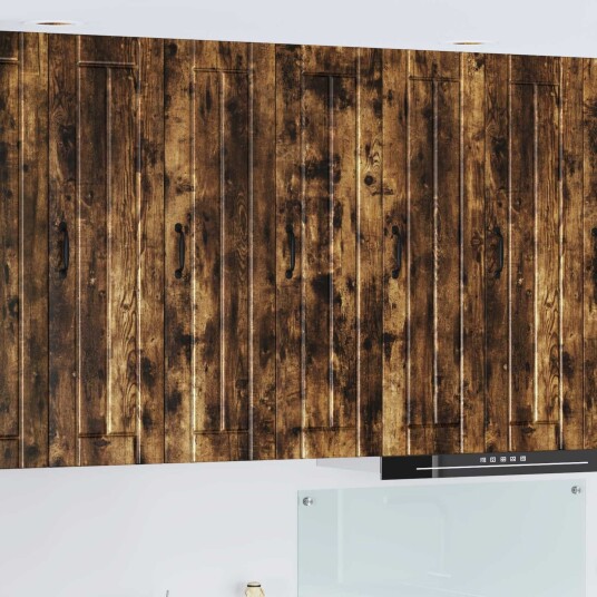  Kjøkkenskap Røkt eik 30 x 31 x 100 cm Konstruert tre