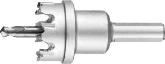 Pferd Tc Hole Cutter Flat Version 8 Mm, Shank Dia. 10 Mm, 3 Cm