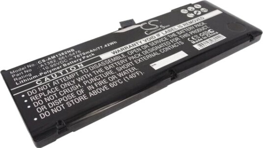 Apple MacBook Pro 15.4-inch 2.3GHz Core i7 batteri (7070 mAh 10.95 V) Apple MacBook Pro 15.4-inch 2.3GHz Core i7 batteri (7070 mAh 10.95 V)