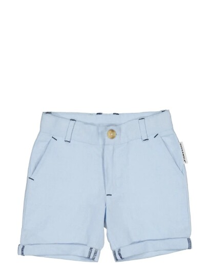 Geggamoja Linen Shorts Blue Blue 146/152