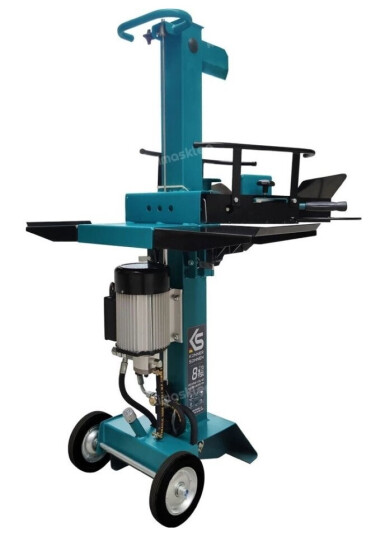 Könner & Söhnen Vertikal Elektrisk Vedkløver Ks 8The V 55/40 + Beskyttelseshjelm