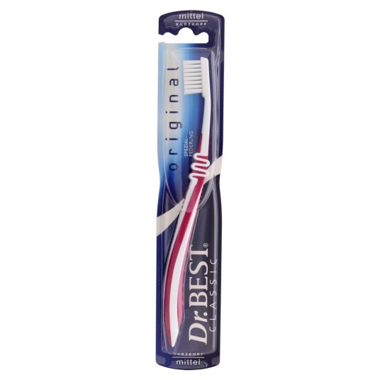 Dr. Best originale tannbørste Medium Dr. Best originale tannbørste Medium