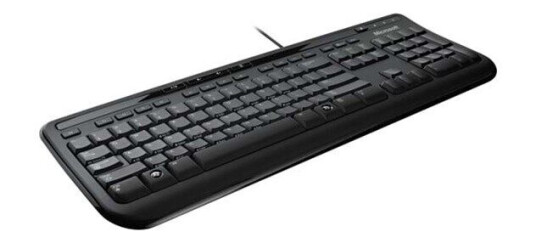 Microsoft Wired Keyboard 600 - Tastatur - Nordisk - Svart