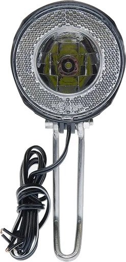 Sykkellykt Simson Hubdynamo LED forlykt Rund 7 lux