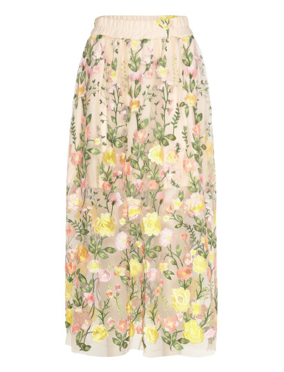 A View Fuschia Skirt Multi/patterned 42