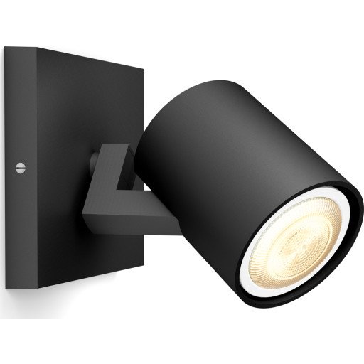 Philips Hue WA Runner Enkel Spot Utvidelse 5W Sort - 60548 Philips Hue WA Runner Enkel Spot Utvidelse 5W Sort - 60548