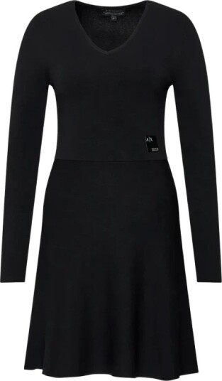 Armani Exchange Dame Kjoler Svart L, Armani Exchange Dame Kjoler Svart L,