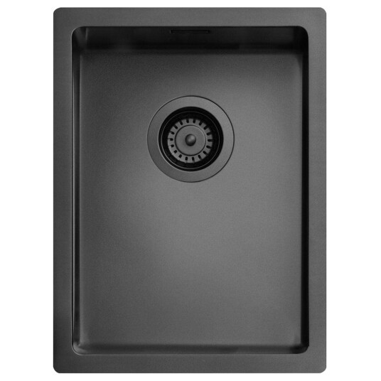 Tapwell Ta3040 PVD Kjøkkenvask B37xd45cm Svart Matt (TA-9422640)