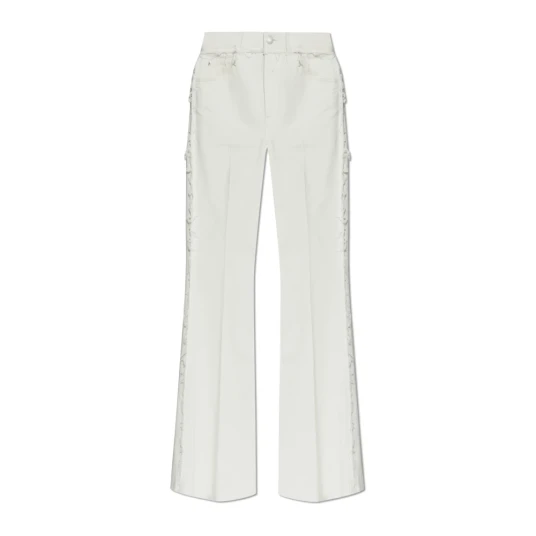 Alexander McQueen Dame Jeans Hvit W25,