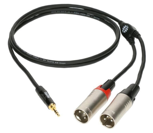 Klotz Ky9 Minilink Pro Y-Cable Minijack - 2 X Xlr-M 1,8m