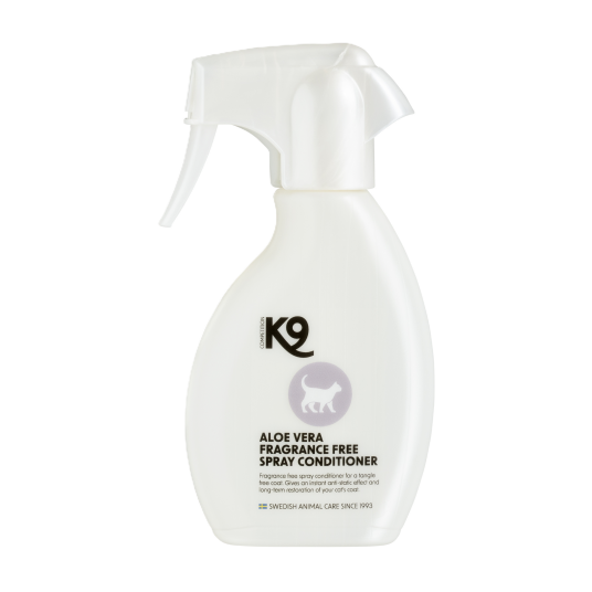 K9 Competition Aloe Vera Cat Spray Conditioner 250Ml Katt Helse Og Pels Pelspleie Kattebalsam K9 Competition Aloe Vera Cat Spray Conditioner 250Ml Katt Helse Og Pels Pelspleie Kattebalsam