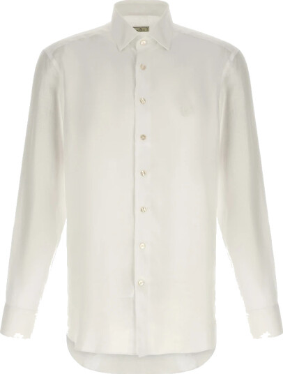 Etro Herre Skjorter Hvit 3XL,