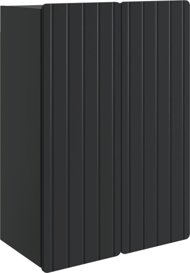 vidaXL Vegghengt skap Svart 66 x 34,5 x 92 cm Konstruert tre vidaXL Vegghengt skap Svart 66 x 34,5 x 92 cm Konstruert tre