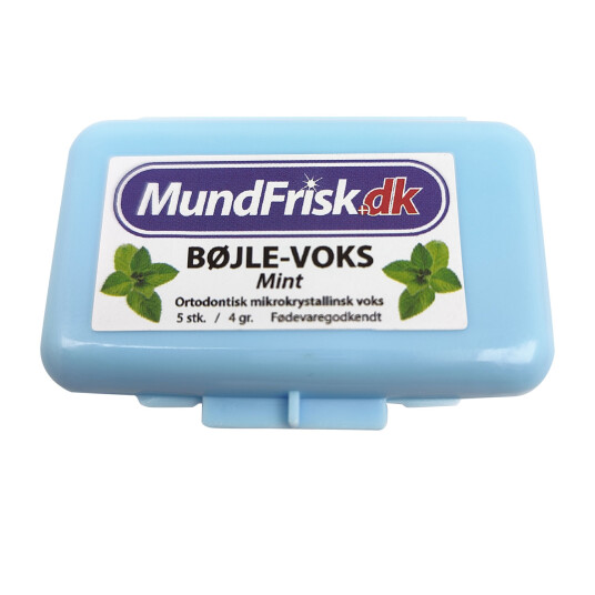 MundFrisk ortodontisk brakettvoks med smak MINT MundFrisk ortodontisk brakettvoks med smak MINT