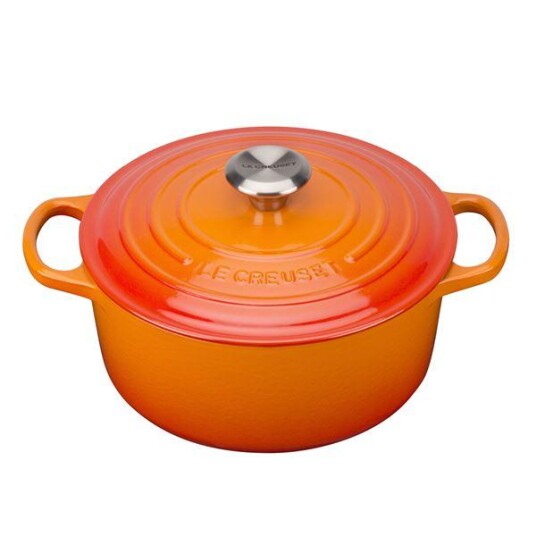 Le Creuset Rund støpejernsgryte 4,2L/24 cm volcanic